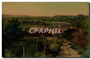 Old Postcard Aix en Provence (B Rh) Viaduct Cotton Red Arc Meyran