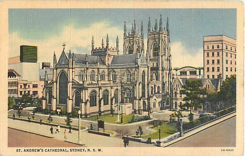 St. Andrew's Cathedral Sydney N.S.W. Australia Linen