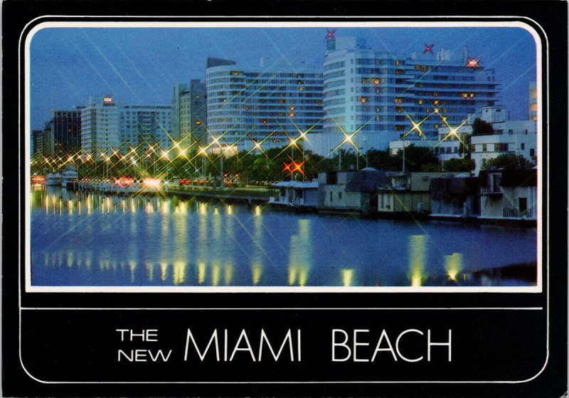 Miami Beach Florida FL Fontainebleau Hilton Hotel Unused Postcard C6 