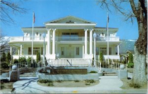 Postcard NV Carson City -  Governor's Mansion