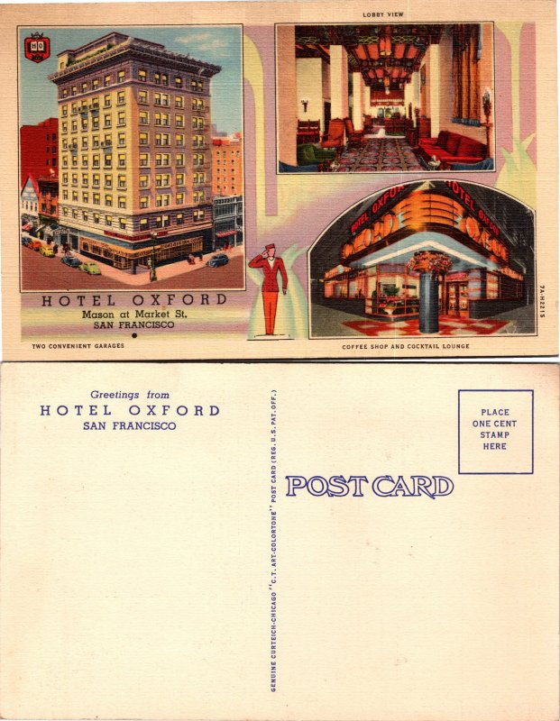 Hotel Oxford, San Francisco, California (30868