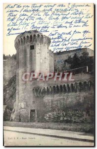 Old Postcard Avignon Ramparts