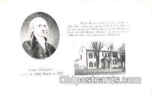  March 4, 1809-March 4, 1817 James Madison