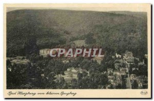 Old Postcard Bad Harzburg vom Kleiner Burgberg