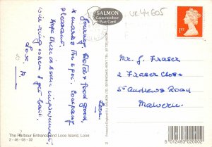 uk44605 harbour entrance looe uk