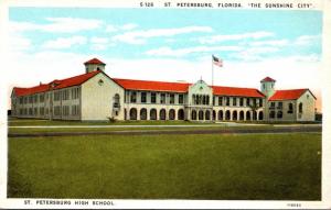 Florida St Petersburg High School Curteich