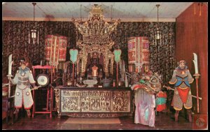 Wah Yan Mue - Chinese Temple, 16 Pell Street, NYC