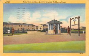 Main Gate, Ashburn General Hospital, McKinney, TX, USA Main Gate, Ashburn Gen...