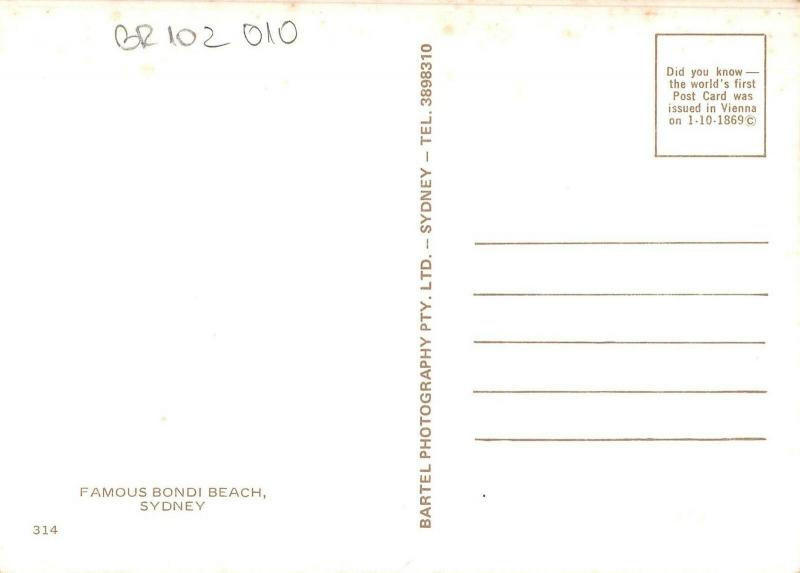 BR102010 bondi beach sydney   australia