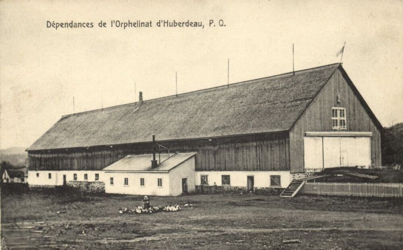 canada, HUBERDEAU, Quebec, Dépendances de l'Orphelinat, Ophanage 1910s Postcard