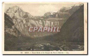 Postcard Old Bride and Nant Sixt Fer a Cheval Cirque