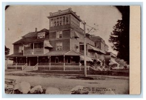 1911 Hotel De Celeron At Celeron On Chautauqua Lake New York NY Antique Postcard