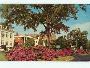 Vintage Post Card Old Cannon Ball House Macon Museum Mulberry St Macon GA # 4834