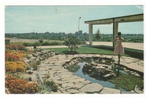 Civic Auditorium Grounds, Calgary, Alberta, Vintage 1970 Chrome Postcard