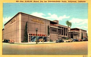 Hollywood, California - Mutual Don Lee Television-Radio Station - 1950s