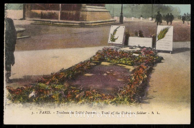 Paris - Tombeau du Soldat Inconnu - Tomb of the Unknown Soldier