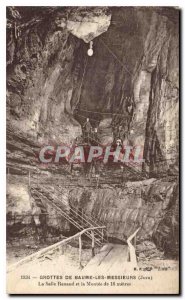 Postcard Ancient Caves of Baume les Messieurs Jura La Salle Renaud and Montee...