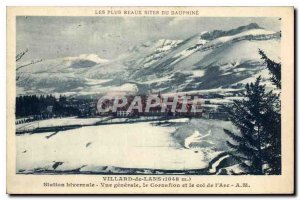 Old Postcard Villard de Lans winter resort for the general Cornafion and Col ...