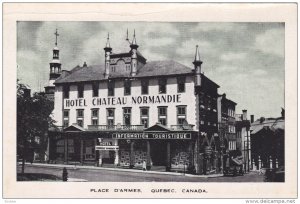 Hotel Chateau Normandie, Place D'Armes, Quebec La Cite, Quebec, Canada, 00-10's