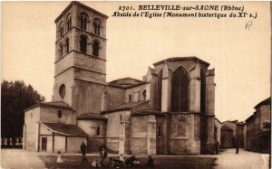 CPA BELLEVILLE-sur-SAONE Abside de l'Église (444184) 