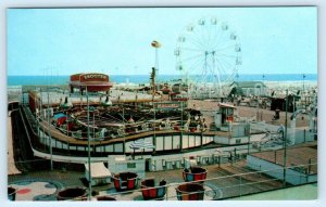 WILDWOOD by the SEA, New Jersey NJ ~ PLAYLAND Amusement Park c1950s  Postcard