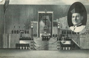 Eucharistic Holy Hour For Men, Fenway Park - Archbishop Cushing Vintage Postcard