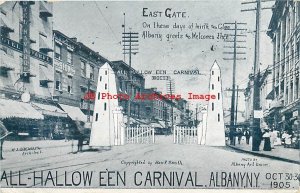 Halloween, Albany Art Union No AAU01-1, Carnival East Gate Entrance