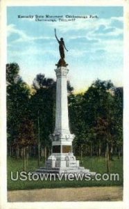 KY State Monument Chickamauga Park - Chattanooga, Tennessee