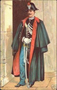 Vatican, Gendarme Pontificio, Winter Uniform (ca. 1899)