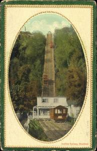 canada, MONTREAL, Incline Railway Train Funicular (1910s)