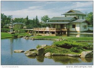 Canada Alberta Lethbridge The Japanese Gardens