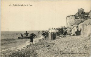 CPA AULT sur la Plage (807775)