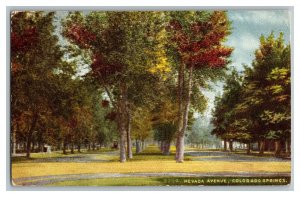 1909 Nevada Avenue Colorado Springs Colorado Vintage Standard View Postcard