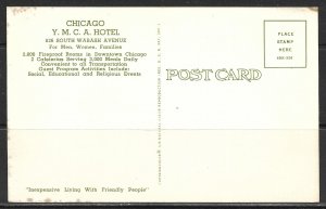 Illinois, Chicago - YMCA Hotel - [IL-088]