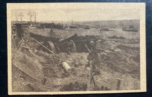 Mint Germany Real Picture Postcard RPPC British Battery In Ulbert 1933