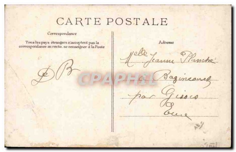 Old Postcard Saint Germain en Laye The Northern Facade castle