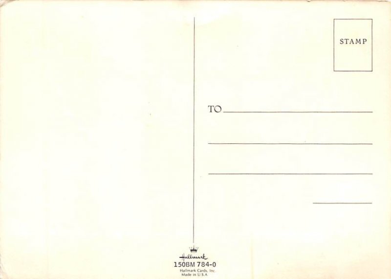 Butterfly View Postcard Backing 