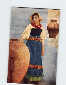 Postcard Sicilian Costumes, Italy