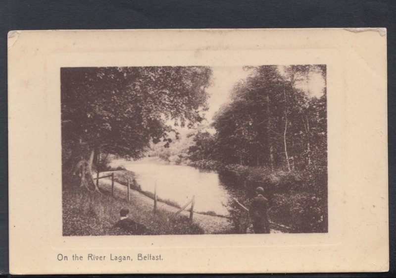 Northern Ireland Postcard - On The River Lagan, Belfast   HM407