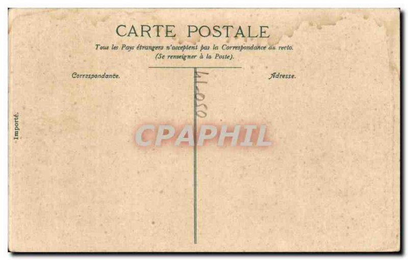 Old Postcard Cheverny Chateau