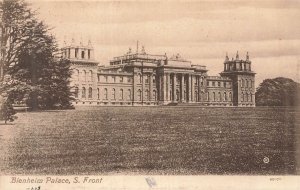 Woodstock Oxford England~Blenheim Palace South Front Photo Postcard