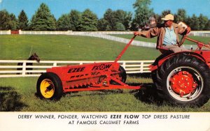 Ezee Flow Grass Seeder Farming Equipment Advertising Vintage Postcard AA75059