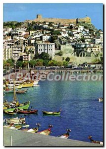 Postcard Modern Kavala Hatenansicht