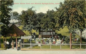 Wheelock Postcard; Mason House Hotel Park & Mineral Springs Colfax IA Jasper Co.