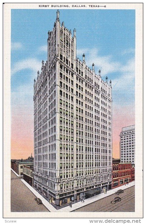 The Kirby Building, Dallas, Texas, 1930-40s