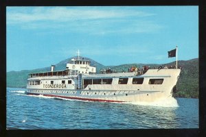 Lake George, Postcard, MV Ticonderoga Cruise Ship, New York/NY