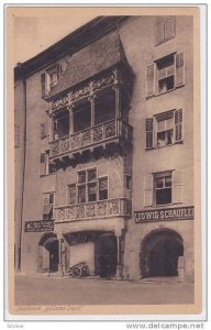 Ludwig Schaufler, goldenes Dachl, Innsbruck, Tirol, Austria, 10-20s