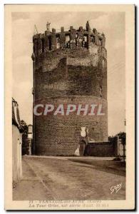 Old Postcard Verneuil sur Avre The 12th Tour Grise