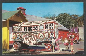 PPC* 1903 COLE BROS CIRCUS WAGON IN CIRCUS WORLD MUSEUM MINT