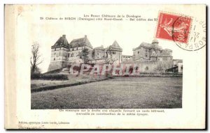 Old Postcard Chateau Biron